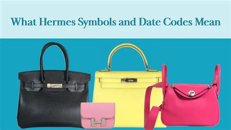 hermes code by year|hermes symbols for sale.